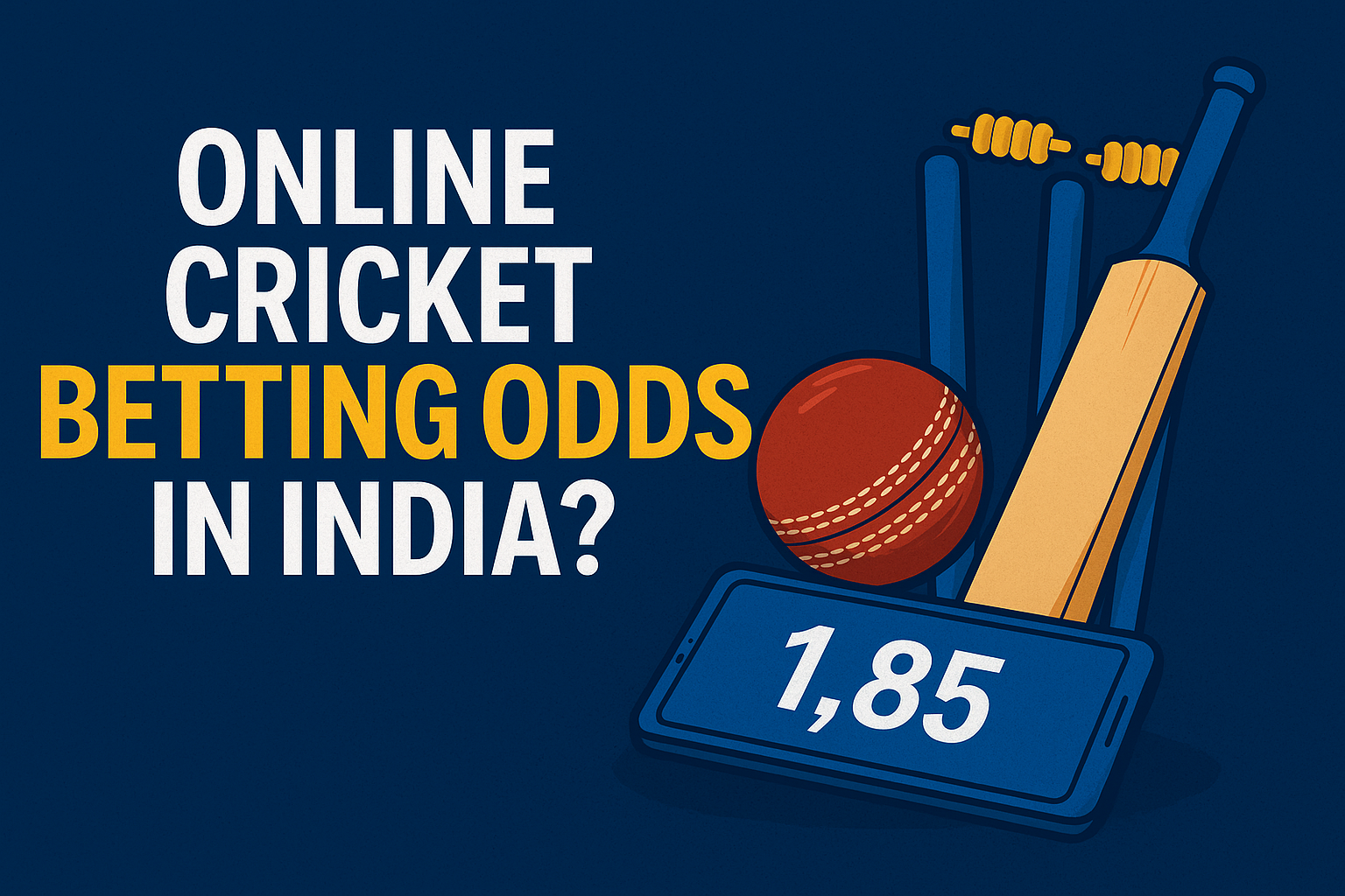 Online Cricket Betting Odds in India?
