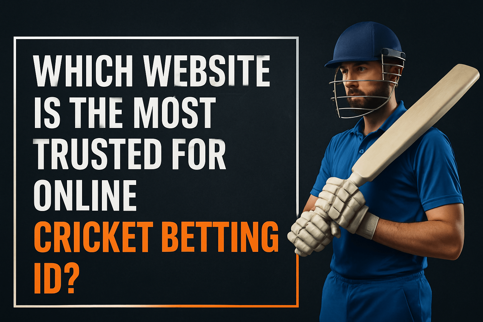 Which website is the most trusted for online cricket betting id